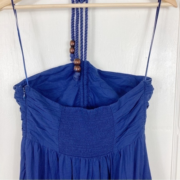 Intermix Beach Club Lydia Pompom Organic Cotton Maxi Dress - Picture 4 of 10